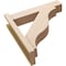 Ekena Millwork 5 1/2-in W x 22-in D x 22-in H Funston Block Rough Cedar Woodgrain TimberThane Outlooker, Primed Tan OUTUR055X22X22FST44RCPR - alternate 5